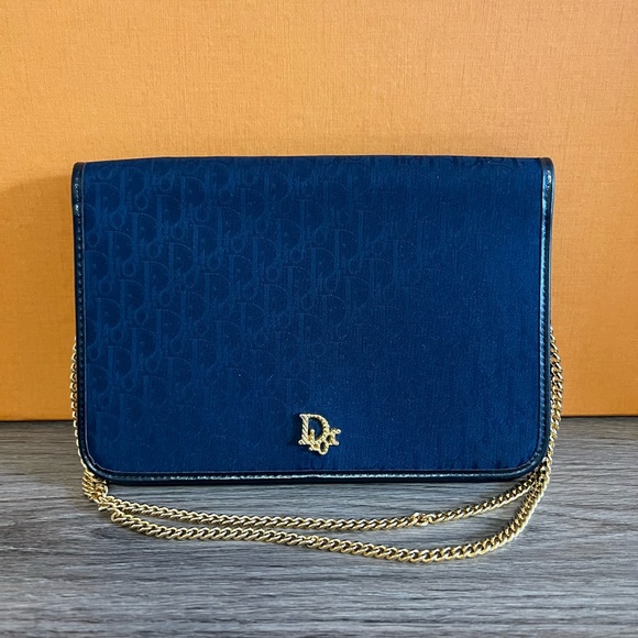 Dior Handbags - Dior trotter Double Chain Shoulder Bag